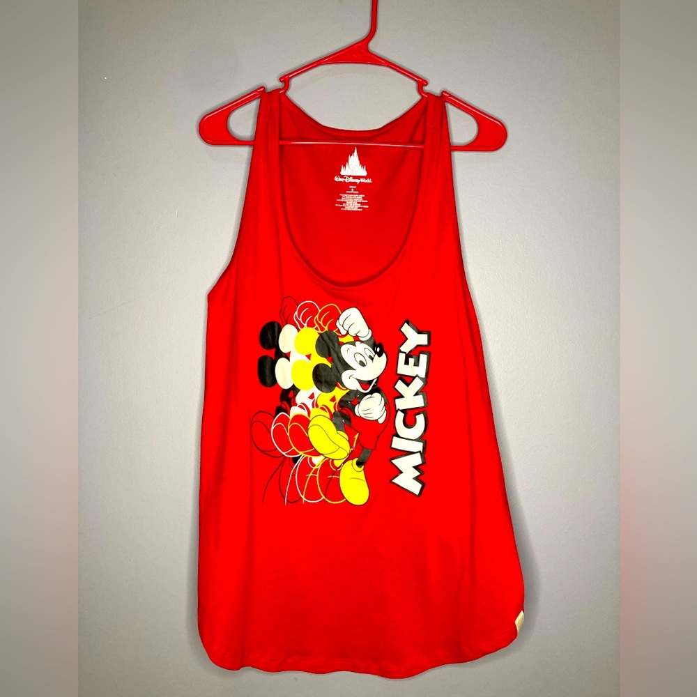SOLD!!! - NWT! DISNEY Mickey Mouse Plus Size 2X Active Red Tank from Torrid